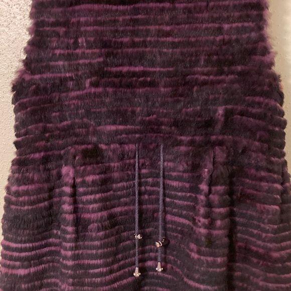 Daeho Real Fox Fur Vest - Picture 5 of 12